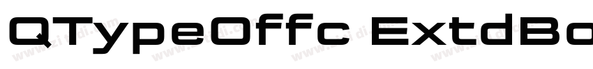 QTypeOffc ExtdBold字体转换